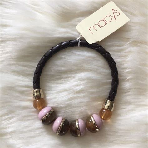 MACY’S BRACELET | Macys jewelry, Bracelets, Beaded bracelets