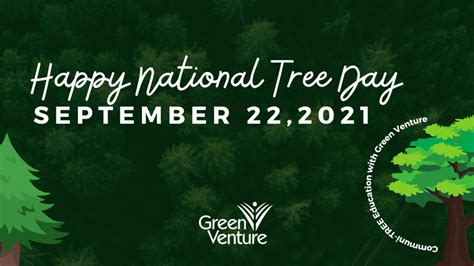 Happy National Tree Day 2021 - Green Venture