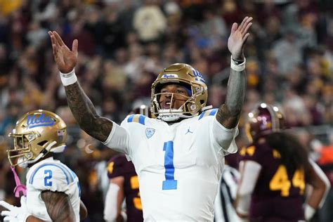 Dorian Thompson-Robinson and UCLA run wild, top Arizona State - Los ...