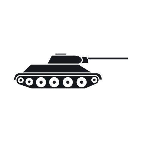 Tank icon, simple style 14388848 Vector Art at Vecteezy