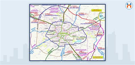 Peripheral Ring Road Bangalore Route Map