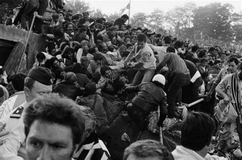 Heysel disaster 30 years on: 11 poignant photographs showing how the ...