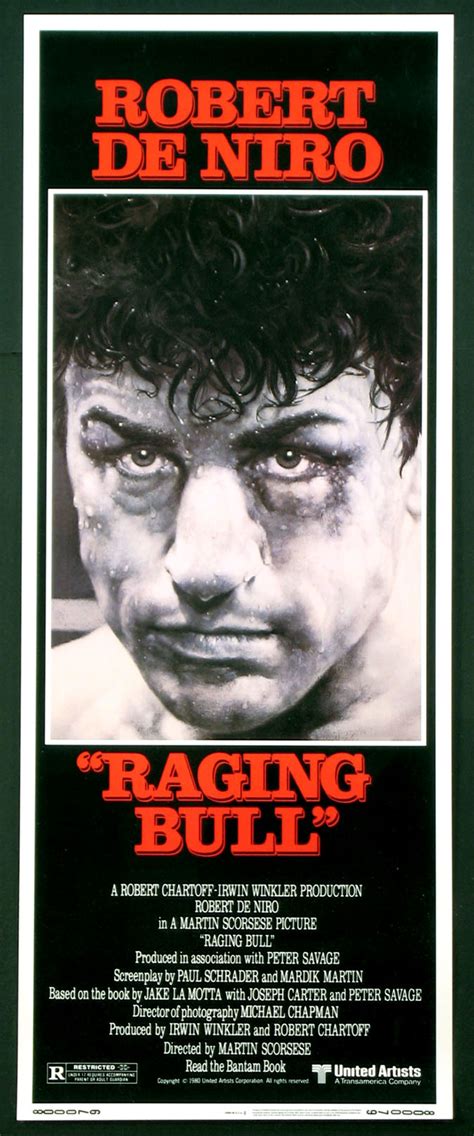 Raging Bull Original Poster