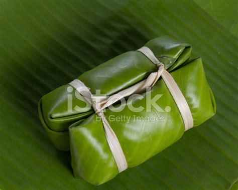 Sticky Rice In Banana Leaf Stock Photo | Royalty-Free | FreeImages