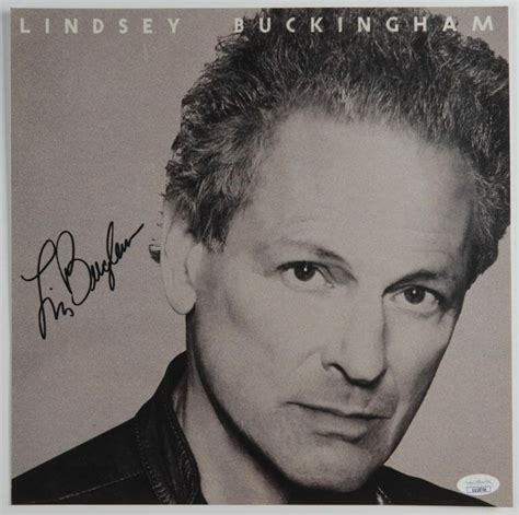 Lindsey Buckingham JSA Autograph Signed Record Album Flat Fleetwood Mac Opens in a new window or ...