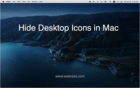 How to Hide Desktop Icons in Mac? – WebNots