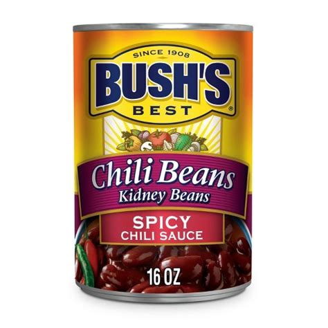 Bush's Chili Beans Spicy - 16oz : Target