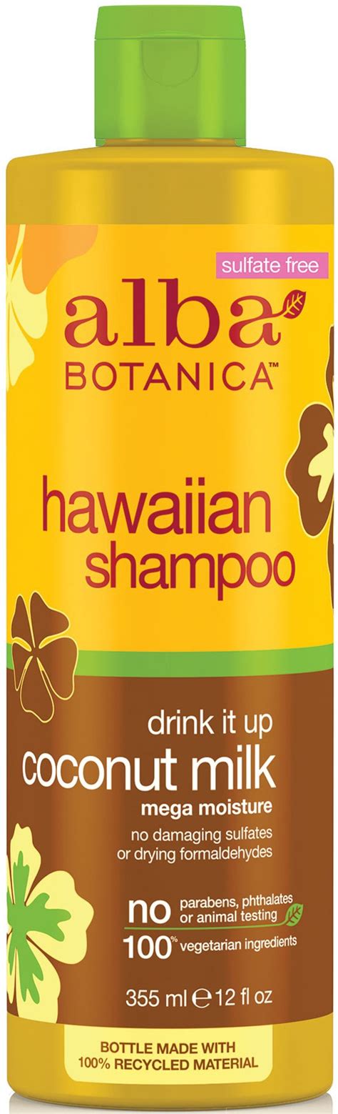 Alba Botanica Hawaiian Shampoo Drink It Up Coconut Milk ingredients (Explained)