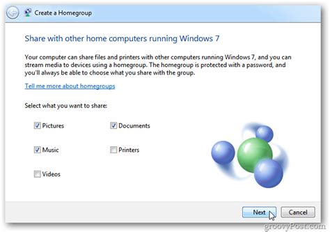 Windows 7: How To Set Up Homegroup Sharing