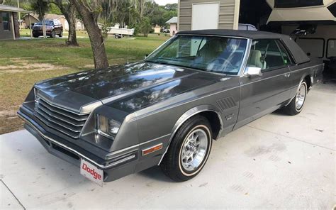 Top-Of-The-Line: 59k Mile 1983 Dodge Mirada CMX | Barn Finds