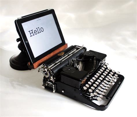 Tablet typewriter keyboard - atilasam