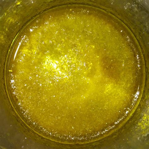 This yellow beautiful crystals you see is the recrystallization of ...