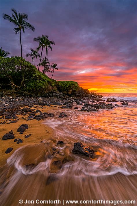 Ulua Beach Dramatic Sunset 3 Photo, Picture, Print | Cornforth Images