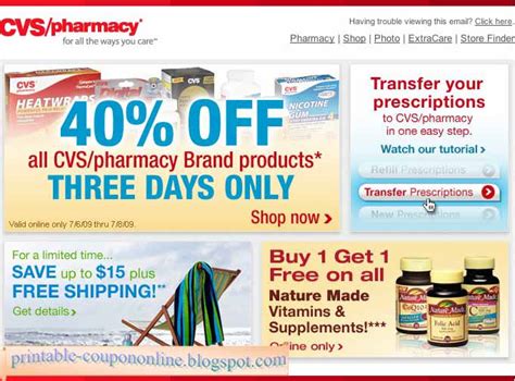 Printable Coupons 2021: Cvs Pharmacy Coupons