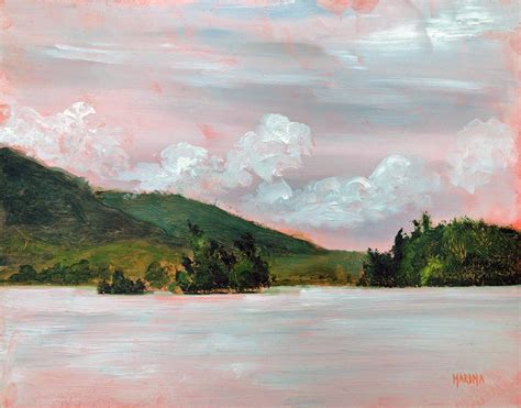 Lake George Painting Original Plein Air Painting Lake George - Etsy