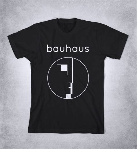 BAUHAUS t-shirt logo Post punk t-shirt Gothic rock shirt | Etsy