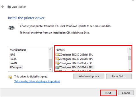 Zebra Setup Utilities: Installing the ZDesigner Port Monitor