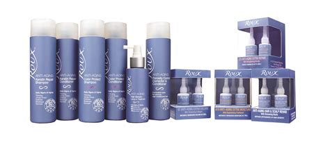 New Roux® Anti-aging Hair Care Brings Back Younger-looking Hair Instantly