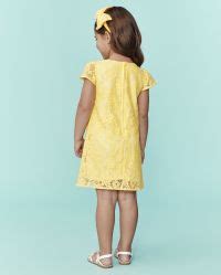 Toddler Girls Mommy And Me Lace Woven Shift Dress | The Children's ...