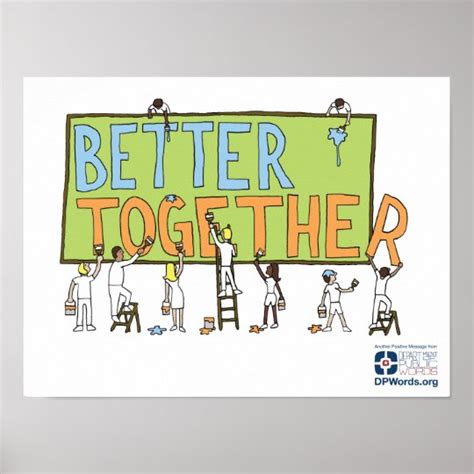 Better Together Poster | Zazzle.com