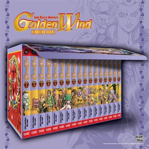 Ntroduire 75+ imagen jojo golden wind manga box set - fr.thptnganamst.edu.vn