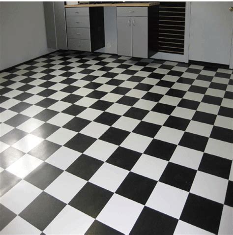 Black White Checkered Tile Floor – Flooring Guide by Cinvex