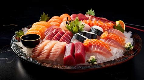 Premium AI Image | sushi nigiri platter