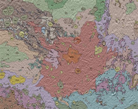 Mars Geologic Map of the Elysium Region GIS Conversion | USGS Astrogeology Science Center