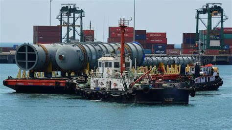 Chennai port moves huge cargo for Chennai Petro - The Hindu BusinessLine