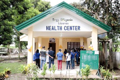 Barangay Health Center Of Barangay Efigenio Inaugurated - DR. JOSE ...