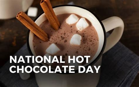 NATIONAL HOT CHOCOLATE DAY - January 31, 2025 - Angie Gensler