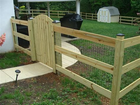 20+ Outdoor Dog Fence With Gate - HOMYHOMEE