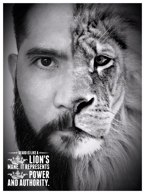 Half man Half Lion | Half man, Male portrait, Pet portraits