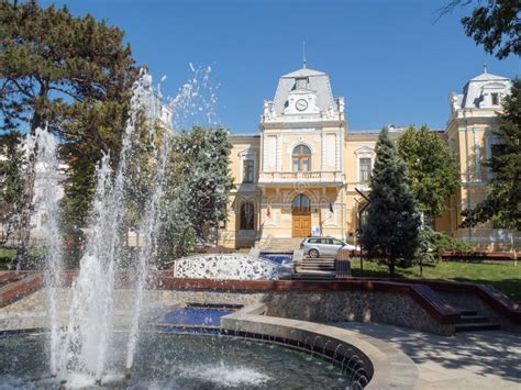 Museum in Slatina City, Romania Editorial Image - Image of administrative, history: 227106490