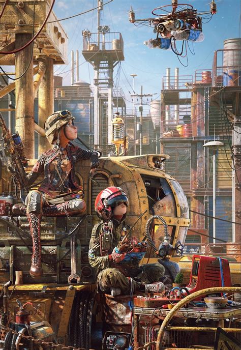 apolonnine | Steampunk artwork, Cyberpunk art, Steampunk art