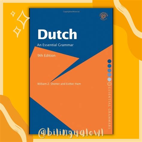 Dutch: An Essential Grammar (9th Edition) | Shopee Philippines