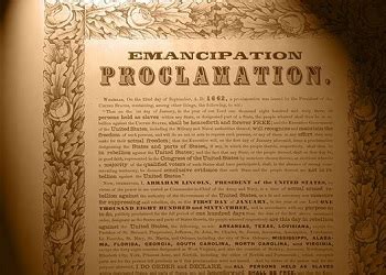 Abraham Lincoln Emancipation Proclamation