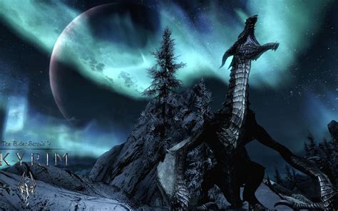 Skyrim Desktop Dragon Wallpaper (71+ images)