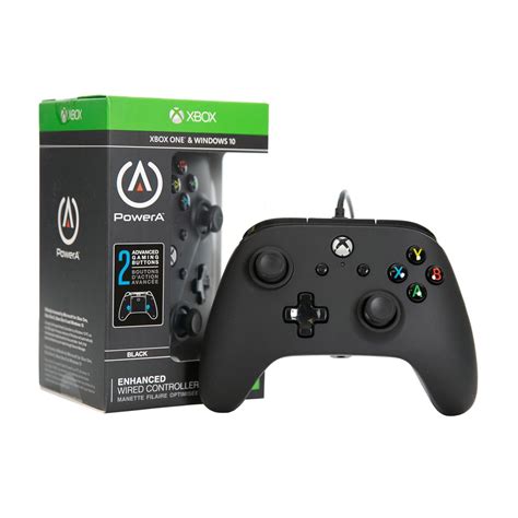 PowerA Enhanced Wired Controller for Xbox One - Black | Xbox One | GameStop