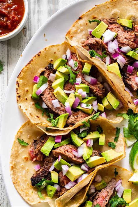 Grilled Steak Tacos {Grain Free, Dairy Free} | The Paleo Running Momma