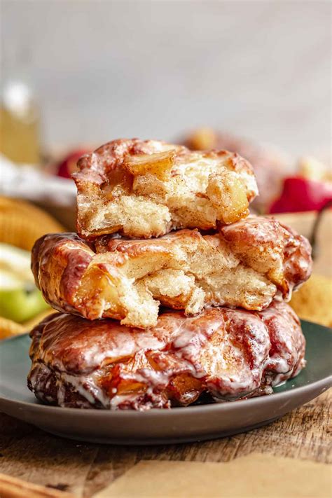 Bakery Style Apple Fritter Donuts – The Cozy Plum