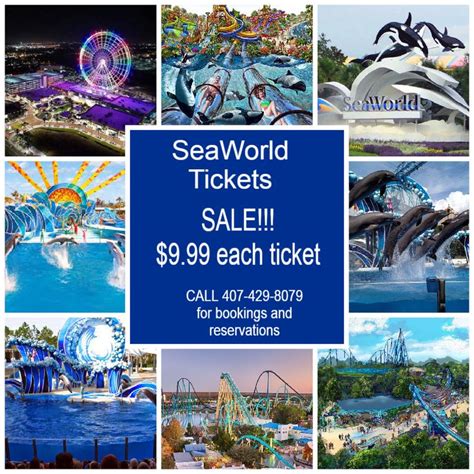 SeaWorld tickets on-sale! | Orlando theme park tickets, Orlando tickets ...