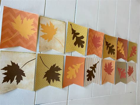 Fall Leaves Banner Fall Leaves Printable Banner Printable - Etsy