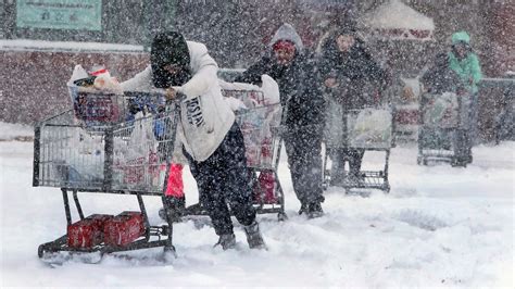 Stunning images of the 'bomb cyclone'