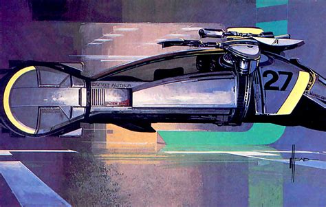 lostconcept - Blade Runner concept art by Syd Mead