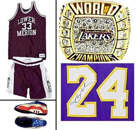 Kobe Bryant memorabilia items still being auctioned | Larry Brown Sports