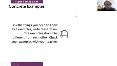 Study Skills how to 4 Concrete Examples - YouTube