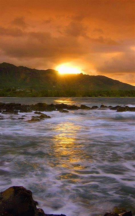 Hawaii Sunrise - , Hawaii Sunrise Background on Bat HD phone wallpaper ...