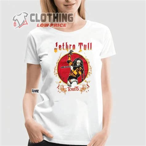 Jethro Tull US World Tour 2023 Merch, The Seven Decades Jethro Tull Shirt, Jethro Tull World ...