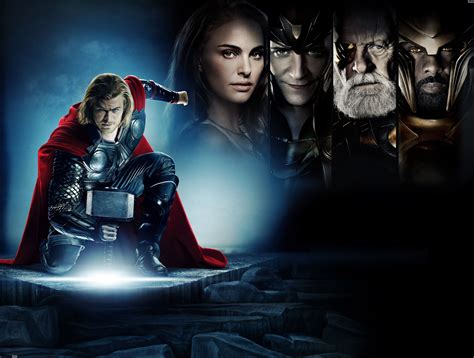 Thor Movie Poster Wallpapers - Top Free Thor Movie Poster Backgrounds - WallpaperAccess